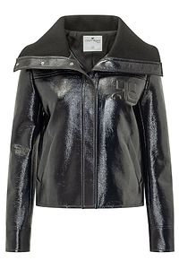 CourrÈGes High Collar Zip Jacket