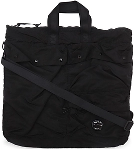Lens Detailed Zipped Shoulder Bag