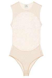 Illusion Circle Lace Bodysuit