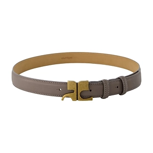 CourrÈGes Logo Buckle Fastened Belt