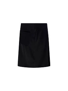 CourrÈGes Patch-Pocket Pencil Skirt