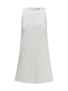 CourrÈGes Pocket Detail Short Dress