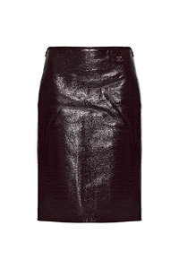 CourrÈGes Vinyl Midi Skirt