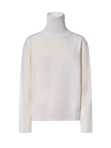CourrÈGes Zipped Collar Sweater