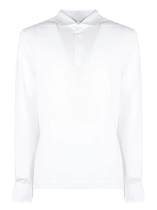 Cruciani Long-Sleeve Polo Shirt