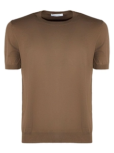 Cruciani Ribbed Hem Knitted Top