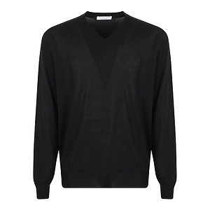 Cruciani V-Neck Knitted Sweater