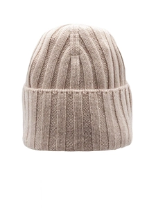 Cruciani Wide Ribbed Beanie Hat
