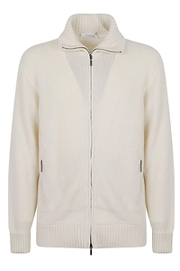 Cruciani Zip-Up Knitted Jacket