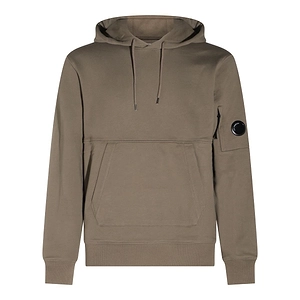 Lens Detailed Drawstring Hoodie