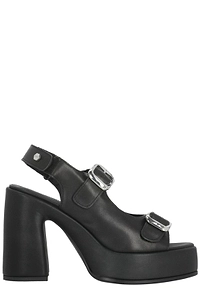 Cult Buckled Platform Heeled Sandals