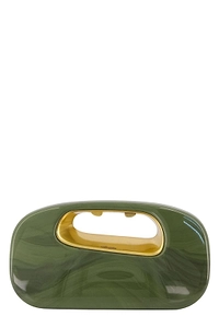 Cult Gaia Amara Sculpted Clutch Bag