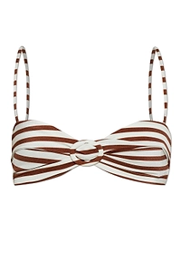 Cult Gaia Alouette Ring Detail Bikini Top