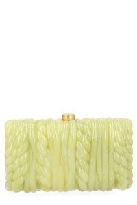 Braided Box Clutch Bag