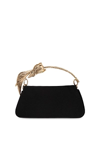 Cult Gaia Calla Sculpted-Handle Clutch Bag