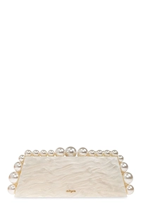 Cult Gaia Eos Lungo Embellished Clutch Bag