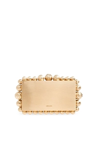 Cult Gaia Eos Beaded Box Clutch Bag