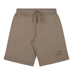 C.P. Company Kids Logo-Embroidered Drawstring Shorts