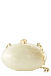 Eviana Chain-Link Clutch Bag