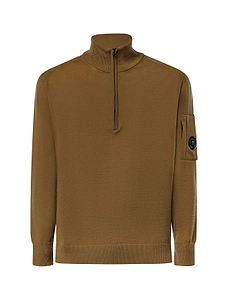 C.P. Company Zip Neck Knitted Sweater