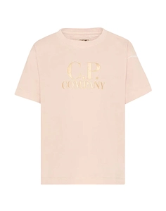 C.P. Company Kids Logo-Embroidered Crewneck T-Shirt