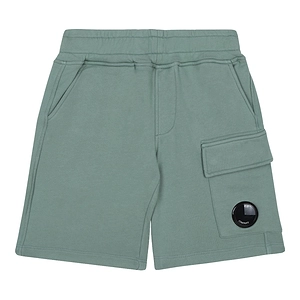 C.P. Company Kids Logo Plaque Track Shorts