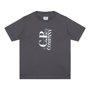C.P. Company Kids Logo Printed Crewneck T-Shirt