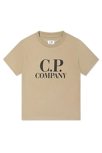 C.P. Company Kids Logo Printed Crewneck T-Shirt