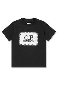 C.P. Company Kids Logo Printed Crewneck T-Shirt