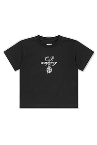 C.P. Company Kids Logo Printed Crewneck T-Shirt