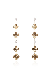 Cult Gaia Lucky Floral Drop Earrings