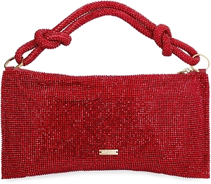 Cult Gaia Logo Plaque Clutch Bag