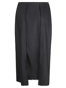 Barcellona Front-Slit Midi Skirt