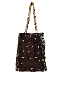 Cult Gaia Mercier Beaded Tote Bag
