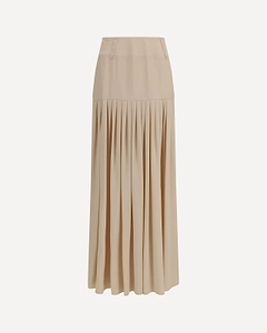 Calla Pleated Maxi Skirt