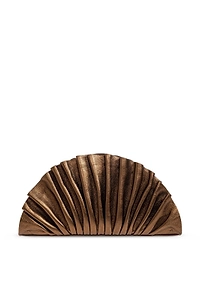 Cult Gaia Nala Mini Pleated Clutch Bag
