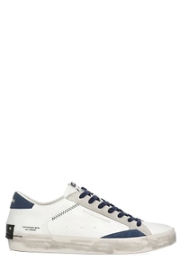 Crime London Distressed Lace-Up Sneakers