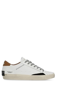 Crime London Distressed Low-Top Sneakers