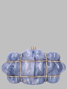 Cult Gaia Sculpted Cage Clutch Bag