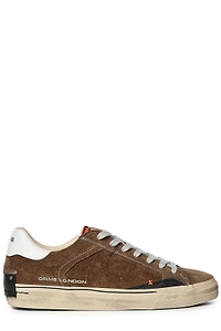 Crime London Distressed Suede Low-Tops