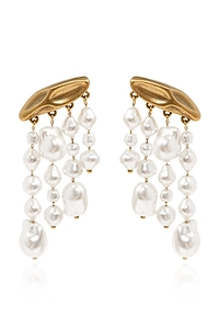 Cult Gaia Shiva Beaded Drop Earrings