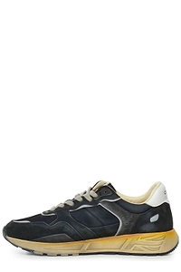 Crime London Panelled Low-Top Sneakers