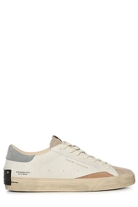 Crime London Panelled Low-Top Sneakers
