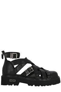 Cult Strappy Ankle Flat Shoes