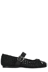 Cult Woven Strap Ballet Flats