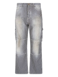 Cultura Striped Cargo Jeans