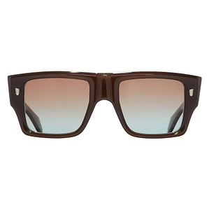 Cutler And Gross Thick-Frame Rectangular Sunglasses
