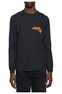 Deep Long Sleeved Crewneck T-Shirt