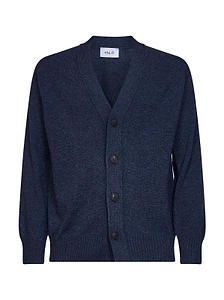D4.0 V-Neck Button-Up Cardigan