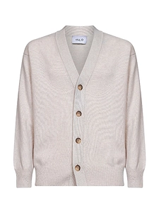 D4.0 V-Neck Button-Up Cardigan